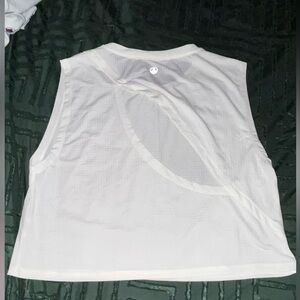 White sports tank